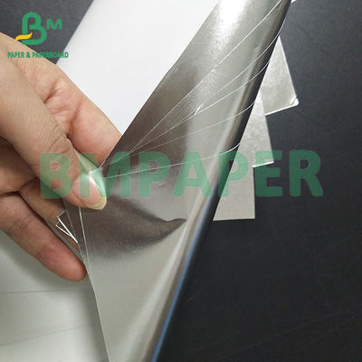 Feuchtigkeitsbeständig und wasserdicht Silber-Aluminium-Nassfestigkeit Metallisiertes Papier Für Biere Etiketten Papier Drucken