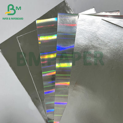 Gute Druckfähigkeit 60 gm Silbermetallisiertes Papier mit hoher Feuchtigkeit
