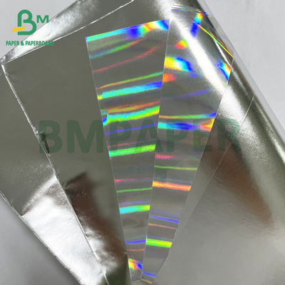 Gute Druckfähigkeit 60 gm Silbermetallisiertes Papier mit hoher Feuchtigkeit