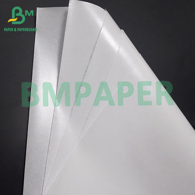 Wasserdichtes und glänzendes beschichtetes MG Kraftpapier 40+10 PE für Verpackungstaschen