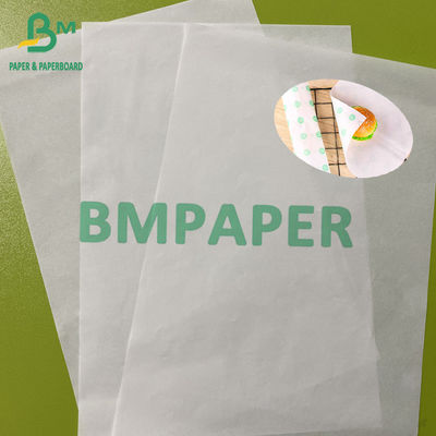 35 g/m 40 g/m Ölschutzpapier Weißes, fettdichtes Papier in Rollen