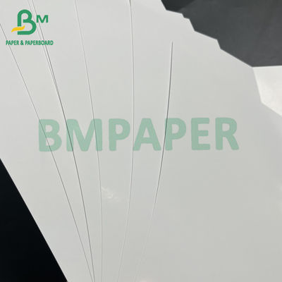Weiß 350 gm 400 gm Hohe Steifigkeit Zwei Seiten Glanz C2S Kunstpapier
