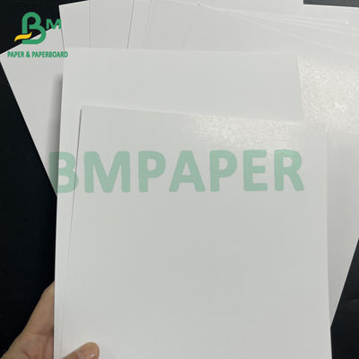 Weiß 350 gm 400 gm Hohe Steifigkeit Zwei Seiten Glanz C2S Kunstpapier