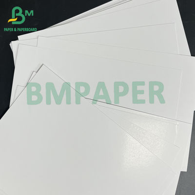 Weiß 350 gm 400 gm Hohe Steifigkeit Zwei Seiten Glanz C2S Kunstpapier