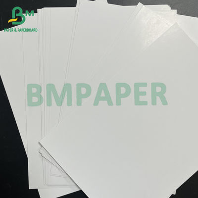Recycelbares weißes, glänzendes, doppelseitig beschichtetes Kunstpapier