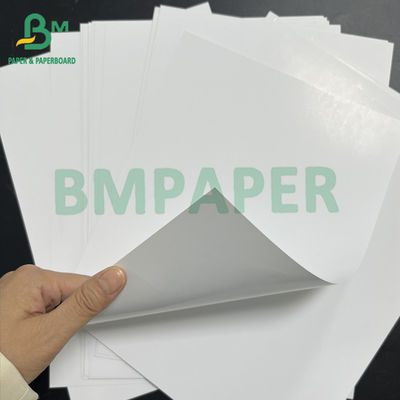 Recycelbares weißes, glänzendes, doppelseitig beschichtetes Kunstpapier