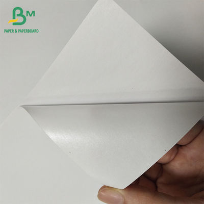 80GSM Weißes, einseitig glänzendes, einseitig beschichtetes Etikettenpapier für Verpackungsetiketten