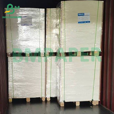 80GSM Weißes, einseitig glänzendes, einseitig beschichtetes Etikettenpapier für Verpackungsetiketten