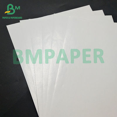 80GSM Weißes, einseitig glänzendes, einseitig beschichtetes Etikettenpapier für Verpackungsetiketten
