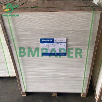 70 gm 80 gm 90 gm Weißes, gebleichtes Kraftpapier mit hoher Ausdehnung