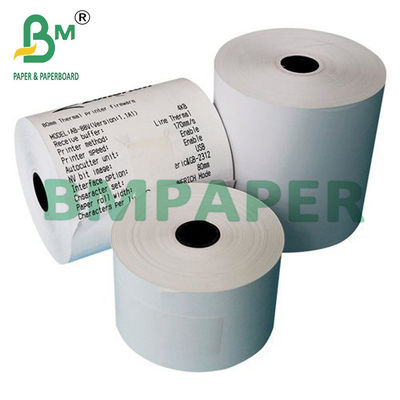 80*80mm 57*40mm Thermal POS bis Papierrollen als Quittungen in Banken verwendet