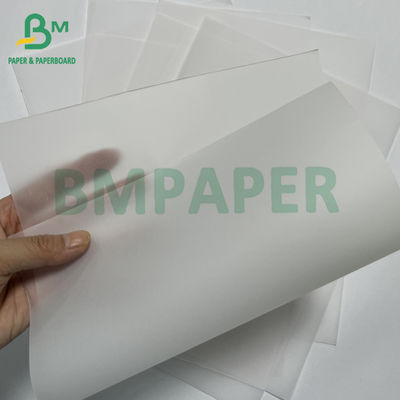 93gm Glatt, leicht sichtbar durch recycelbares transparentes Papier