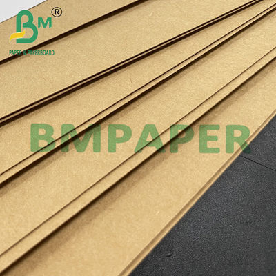 Braunfarbene Kraftpapier-PE-Laminationskartonträger für Lebensmittelbehälter