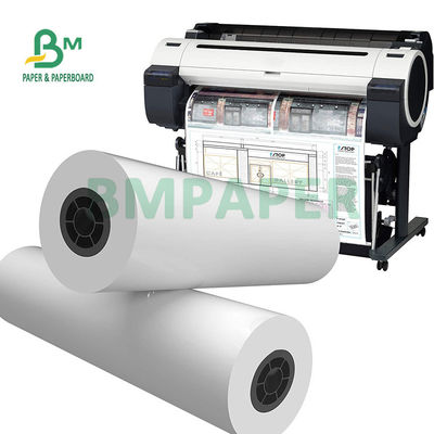 Breitformat-CAD-Tintenstrahlrollen 20 lb Bindungspapier für technische Zeichnungen 24' x 150'