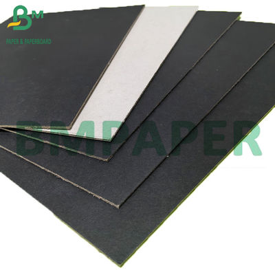 1 mm 2 mm schweres Zeichnungskarton Einseitige schwarze Papierkarte zum Drucken