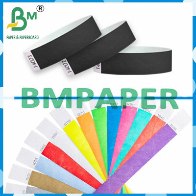 19cm X 25cm 10 Tags Farbige Tyvek Armbänder für den Eintritt Armband