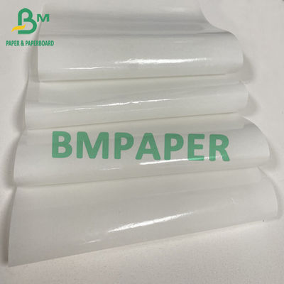 Glas 1 Seiten Silizium-weiß für Etikettierung Selbstklebstoff Basispapier Freigabepapier 60 gm 1530 mm 1100 mm 787 mm Rollen