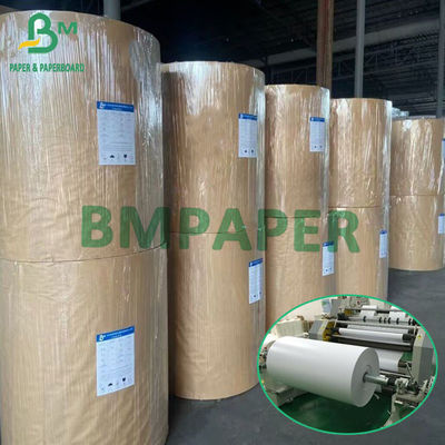Glas 1 Seiten Silizium-weiß für Etikettierung Selbstklebstoff Basispapier Freigabepapier 60 gm 1530 mm 1100 mm 787 mm Rollen
