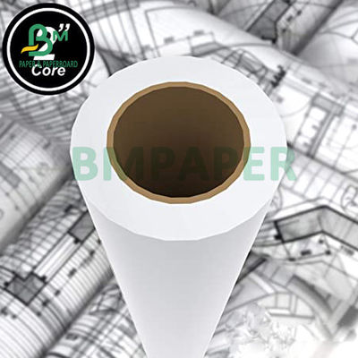20 lb Bindungspapier für Inkjet-Plotter 30&quot; 36&quot; x 500ft 3&quot; Kern 92 hellweiß