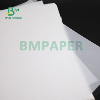 80 gm 113 gm Durchsichtiges weißes Spurenpapier für Skizzen 610 mm x 914 mm