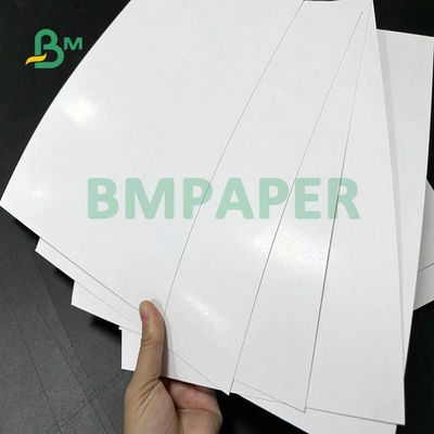 8.5 x 17 Zoll 93% Hohe Weißheit Öko-freundliche Offset-Druck doppelseitig beschichtet glänzendes Kunstpapier für Broschüren