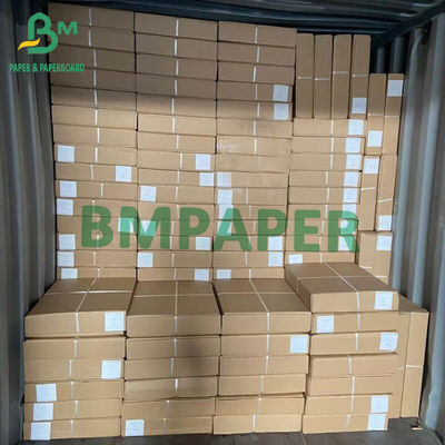 Weiße Papierrolle in Karton A0 A1 A2 A3 A4 50 Meter Länge 2 Zoll Kern CAD-Papier