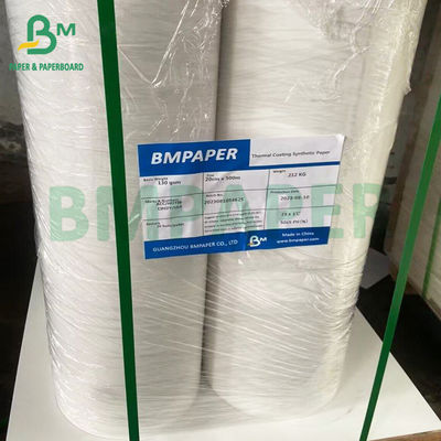 Weißes selbstklebendes Thermalpapier Matte Druckpapier für Etiketten
