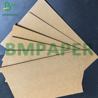 300 g+18 g PE-einseitig beschichtetes, fettdichtes, unverbleichtes Kraftpapier