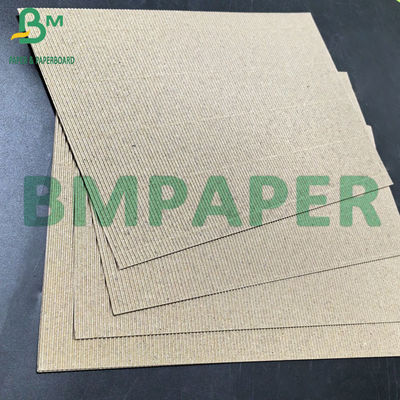 1 mm F Flöte unbleichte braune Wellpapierblätter für Kisten