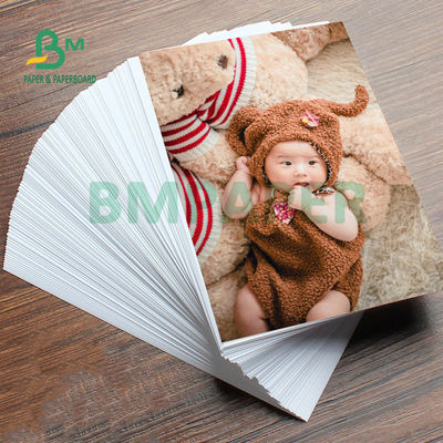 260 gm 300 gm Doppelseitiges Tintenstrahldruck glänzendes Fotopapier für die Speisekarte 6R A4