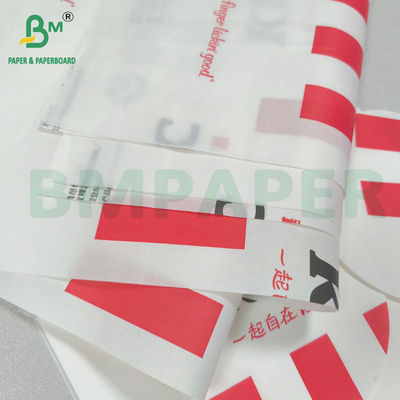 40 gm. Weißes fettfestes Lebensmittelpapier