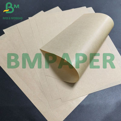 50 g MG Braunes Kraftpapier Einseitig glänzendes Handwerkspapier für Lebensmittel