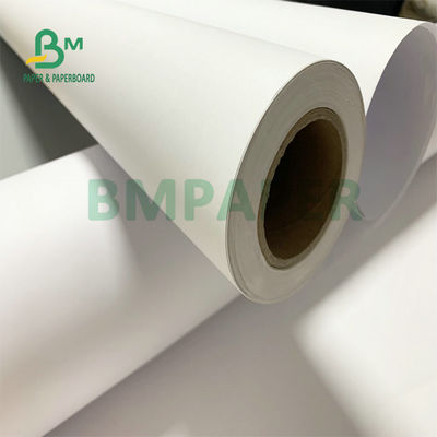 20# 24# 28# Breitformat Inkjet Bond Papier 20lb 24lb unbeschichtetes CAD Plotter Papier
