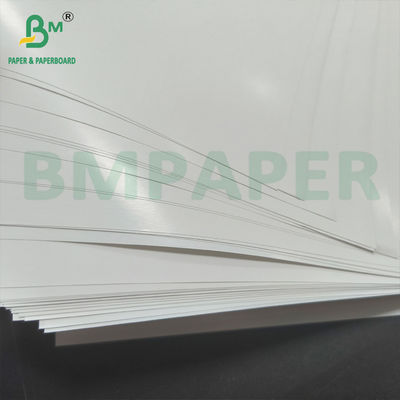 Glanzbeschichtetes Einseitiges Etikettenpapier 80 g/m 90 g/m Weißes C1S-Kunstpapier