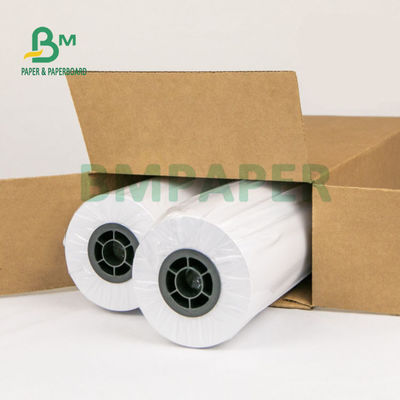 100gm 150gm Matt beschichtet CAD Plotter Papier Roll 24' 36' X 300ft Farbfarbe Tinte