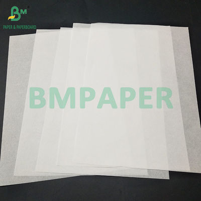 48gm Lebensmittel-Wärmebeständiges, einmaliges, fettdichtes, weißes Kuchenpapier