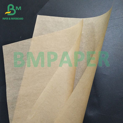 40gm braunes, fettfeste Papier für Hamburgerpackungen