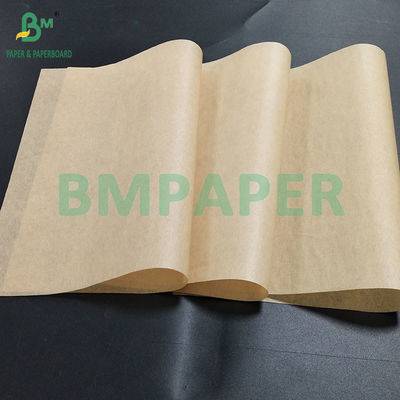 40gm braunes, fettfeste Papier für Hamburgerpackungen