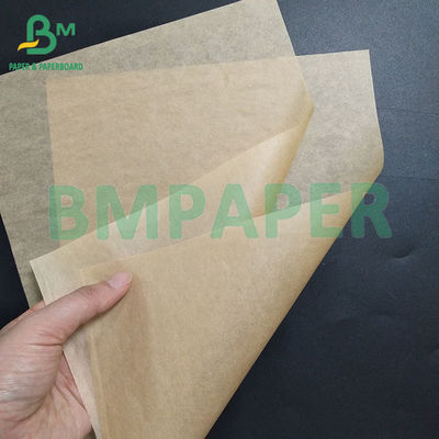 40gm braunes, fettfeste Papier für Hamburgerpackungen
