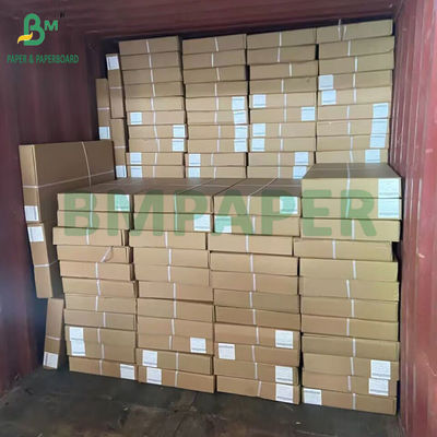 20LB Breitformat, nicht beschichtete weiße Papierrolle für Inkjet-Drucker 24&quot; x 150&quot;
