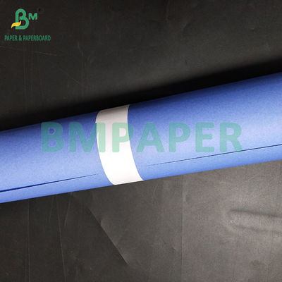 18&quot; 20LB Einzelseite Lila Blau CAD Plotter Papier 2&quot; Kern für die Technik Elektrostatische Kopierung