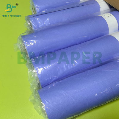 Einseitiges Purpur-Plotter-Druckpapier 3'' Kern 80g CAD-Ingenieurpapier