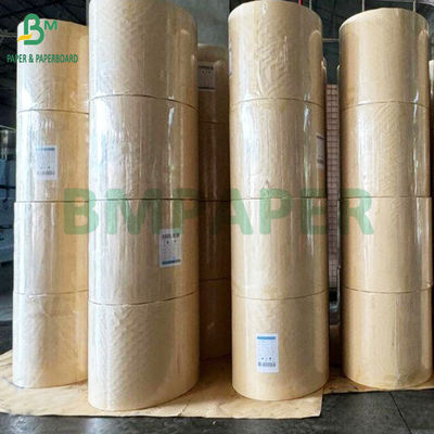 Glatte Oberfläche 70 gm 90 gm Braunes schweres Papier 500 mm x 100 m