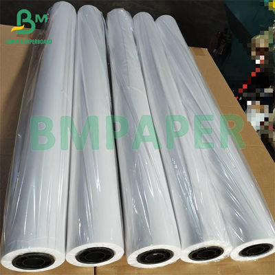 73 gm 610 mm*50 m Weißes, gut gedrucktes Spurenpapier Durchsichtiges Rollenverpackung