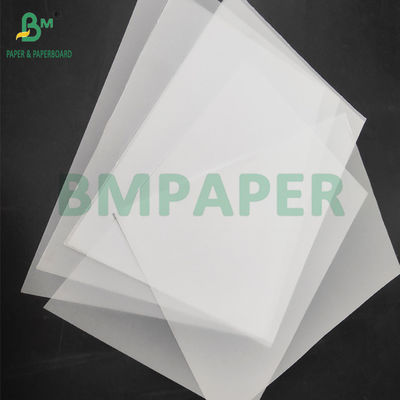 93gm Durchsichtiges weißes Spurenpapier für Blumenfolie 60 x 85cm Leichtgewicht