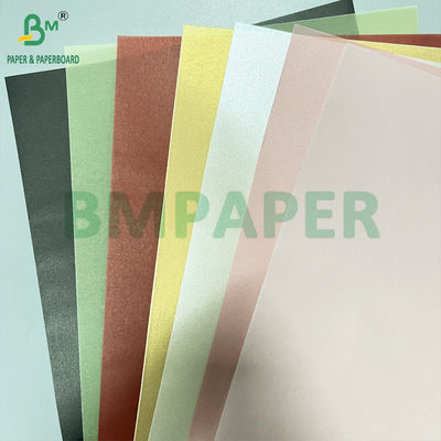 100 GSM Glatte Premium Gold Rose Halbtransparente Papierrolle 889mm Breite