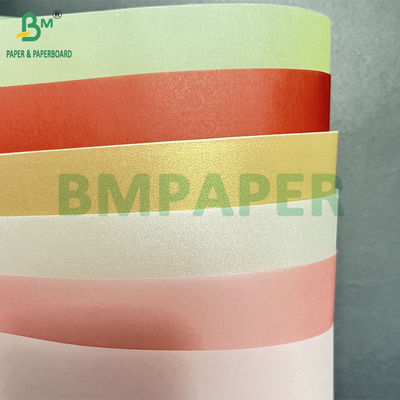 100 GSM Glatte Premium Gold Rose Halbtransparente Papierrolle 889mm Breite