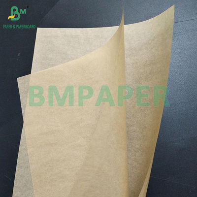 40 gm Lebensmittelqualität Jungholzzzellstoff Braun fettdichtes Papier Kit7