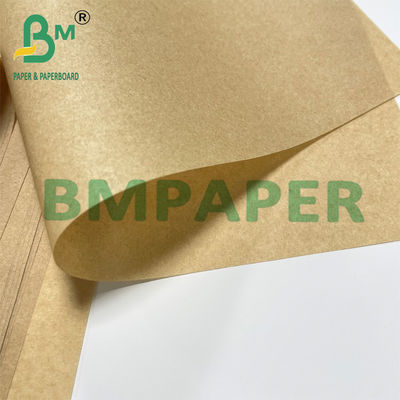 30 gm 45 gm Braunes fettdichtes Papier zur Verpackung von Lebensmitteln 300x400 mm