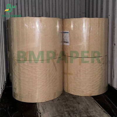 Greaseproof Wasserdicht 300g + 18g PE beschichtet Braun Schüssel Papierplatte 700mm